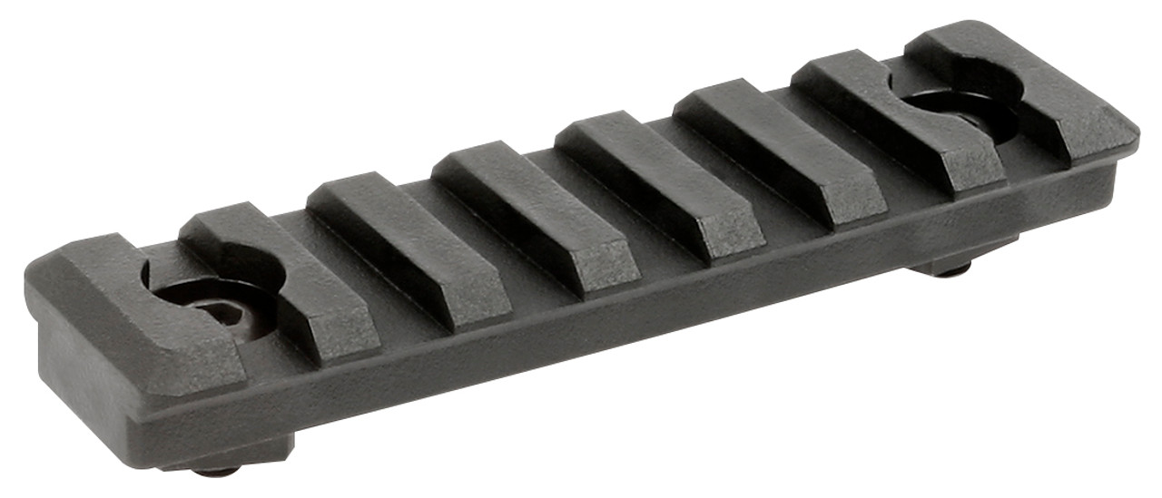 Midwest Industries Polymer M-LOK Rail, 7-slot high strength polymer construction, includes M-LOK mounting hardware.